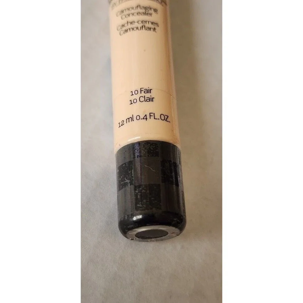 Maybelline Master Conceal Camouflaging Concealer 10 Fair Full Cover Sealed Tube